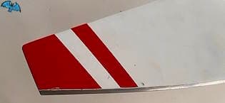 1 x MTV-12-B (Experimental with Scimitar blades) S/N 96188, 1996, back & front plate, no